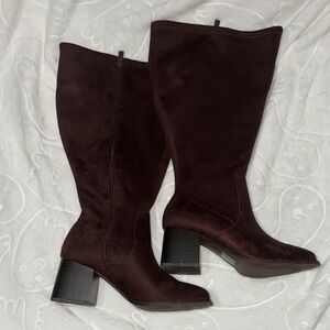 Torrid Dark Brown Heeled Boots